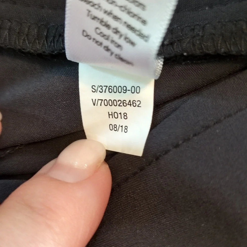 Athleta Gramercy Track Trouser in Black Size 16 Tall - Picture 12 of 12